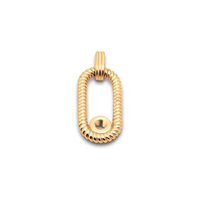 Twisted Tayla pendant. SS
