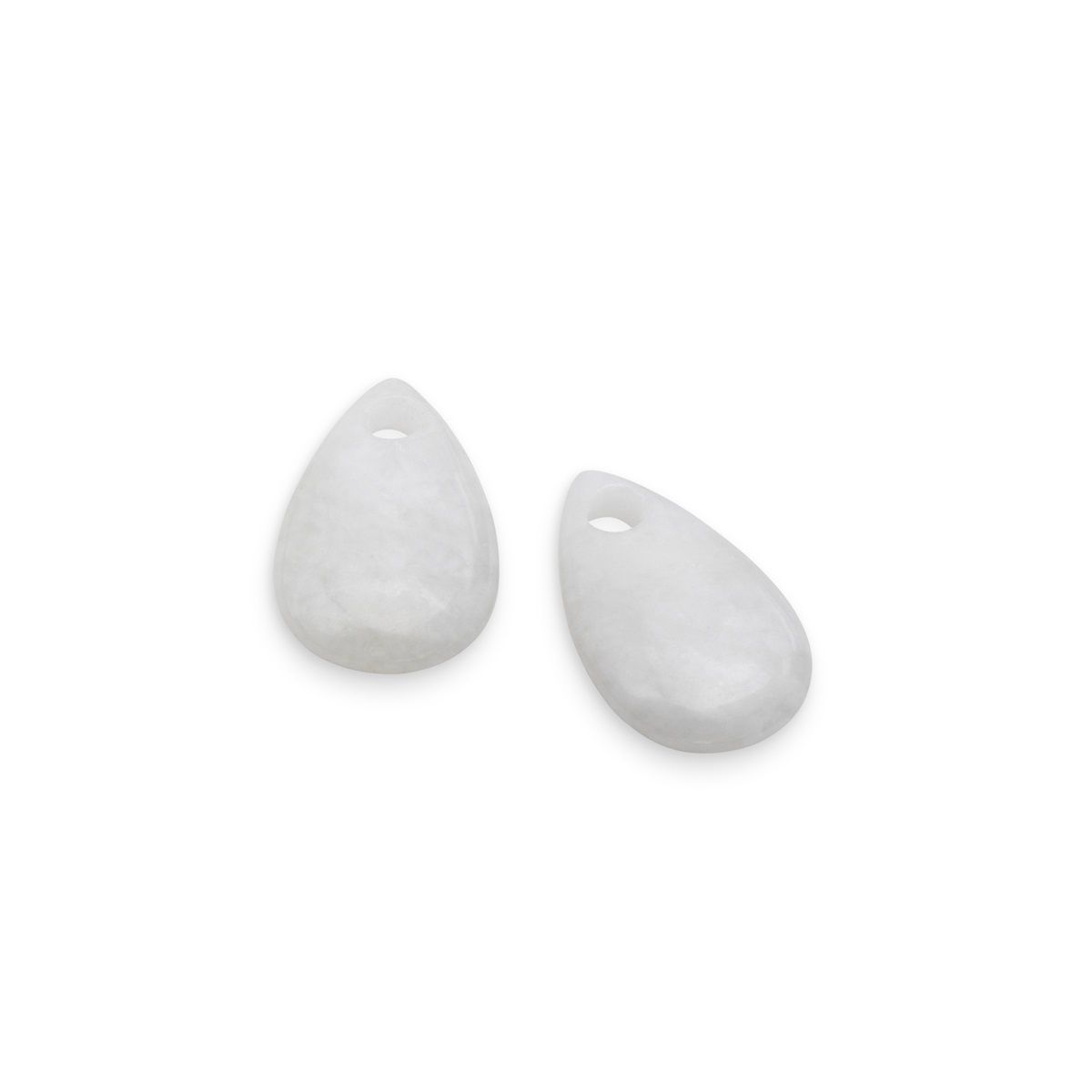 Kosmic Earring Gem Drop, Kleur steen: White Jade