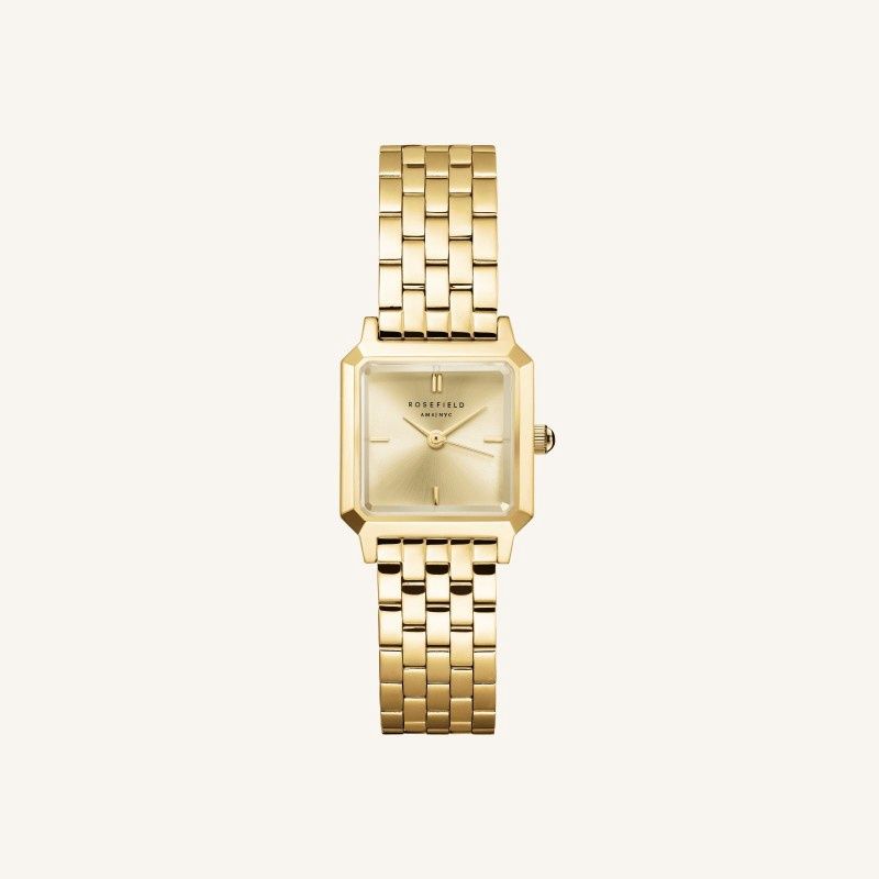 RFW0271 - THE BOXELLE CHAMPAGNE DIAL GOLD-steel strap