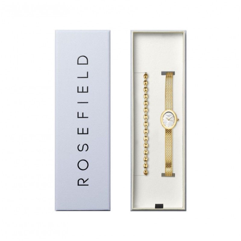 RFW0293 - MINI OVAL GOLD + COFFEE BEAN BRACELET-gold