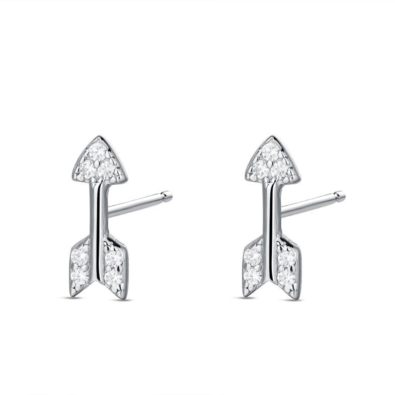 Oorbellen, Pijltje met steentjes