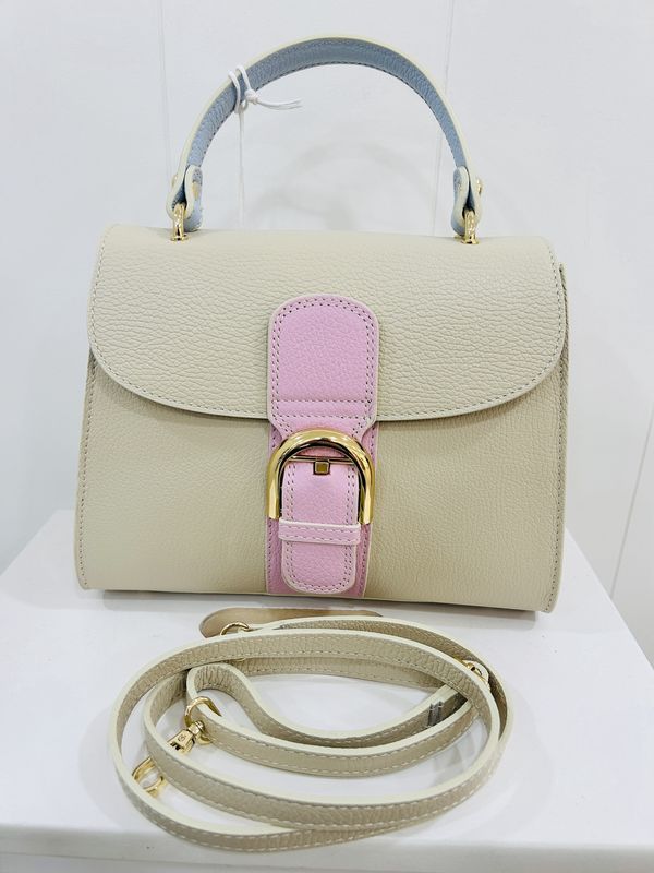 Handtas 'Deley Ecru/Pastel'