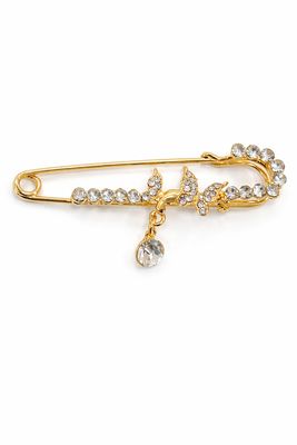 Broche met elegant vlinderdetail