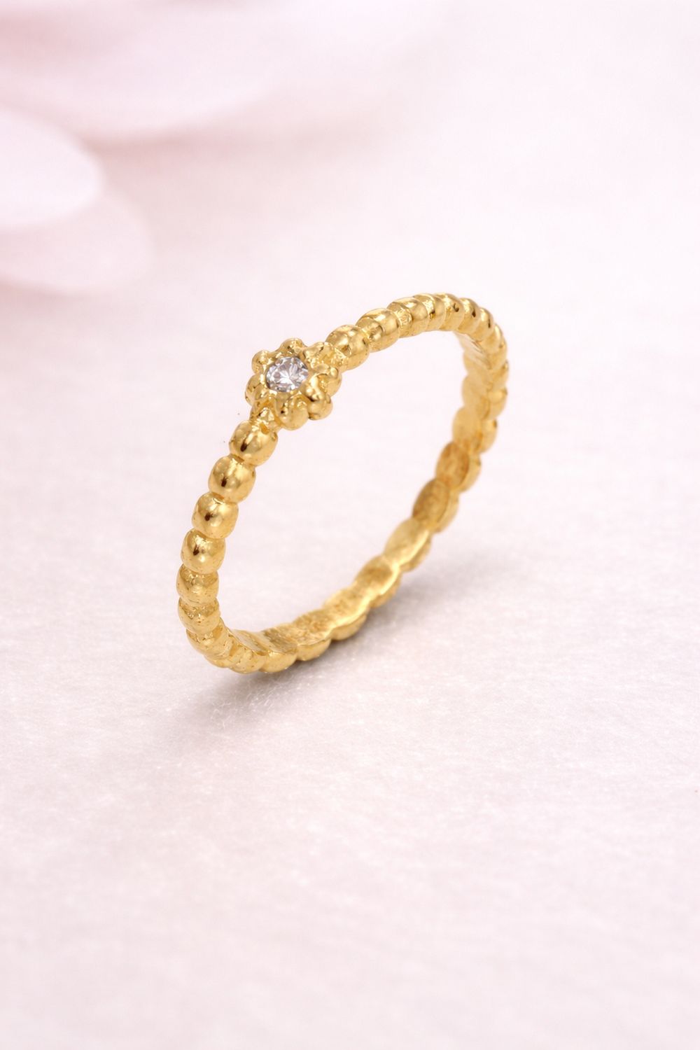 Friends Selma ring, Kleur: Goudkleurig, Maat: 48