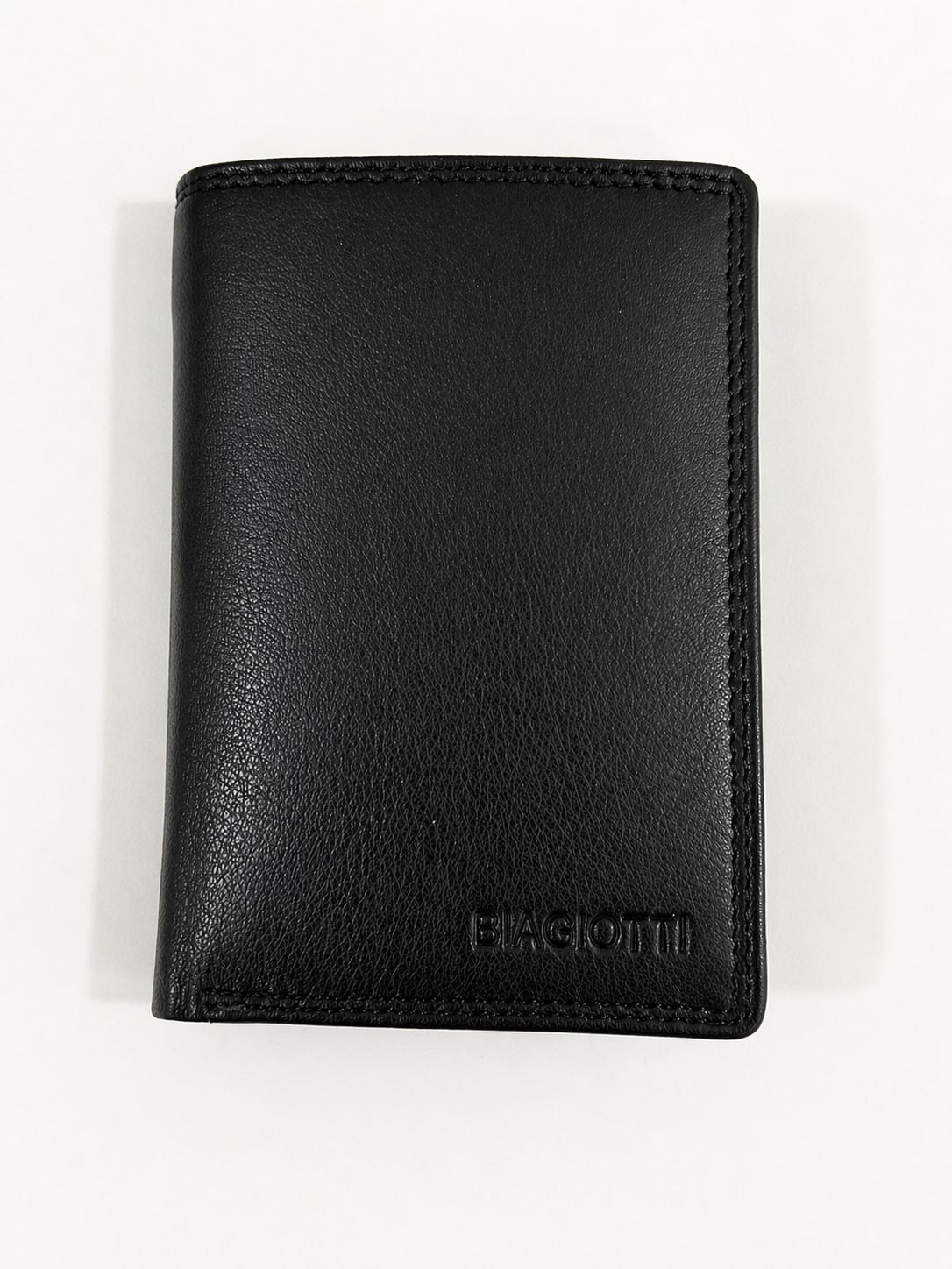 Heren portefeuille in zwart leder