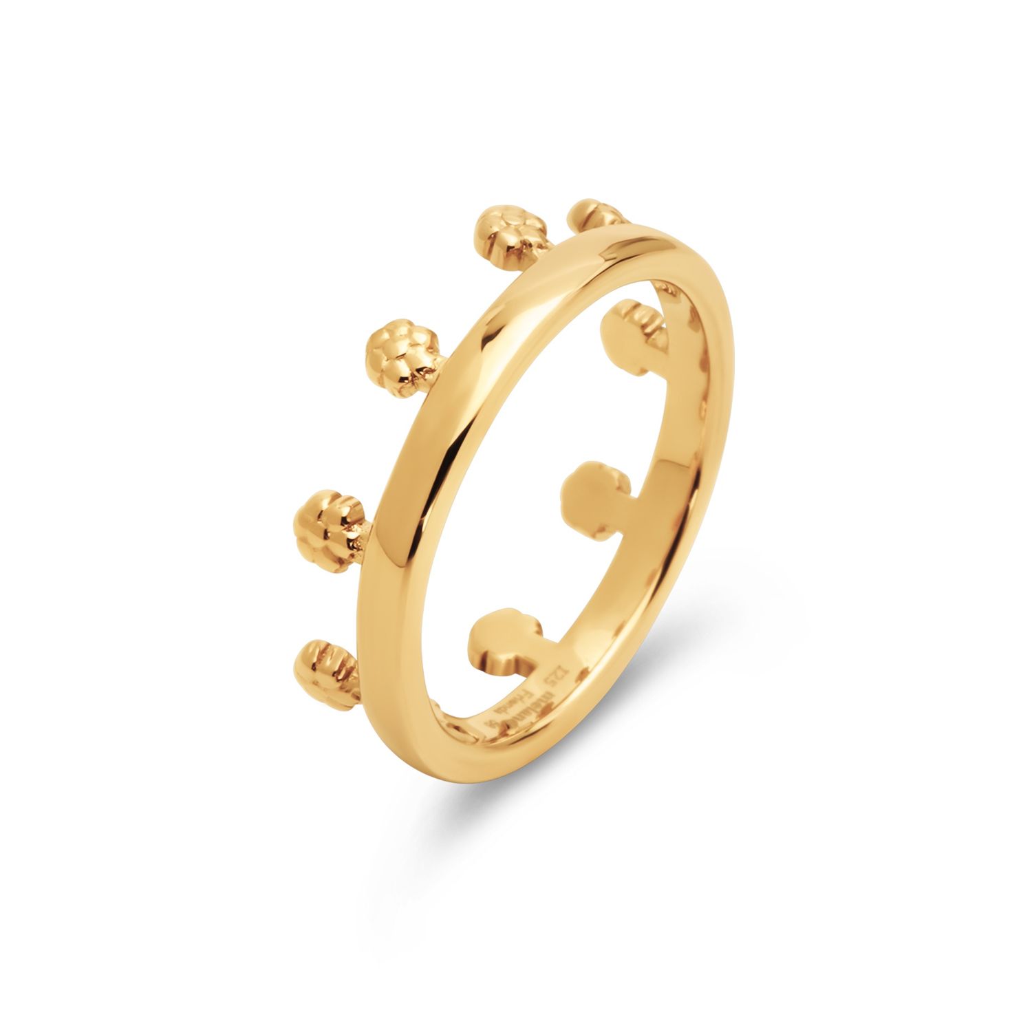 Friends Flora ring, Kleur: Goudkleur, Maat: 48