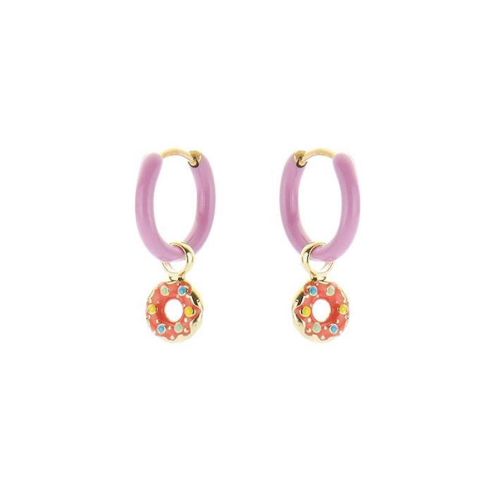 Biba kinderoorbel Creool met Donut hanger