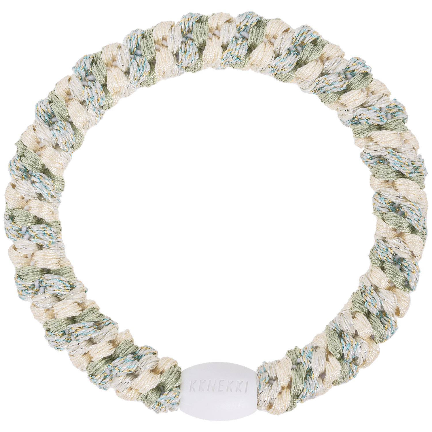 KKNEKKI Mix ivory glitter dusty lind green