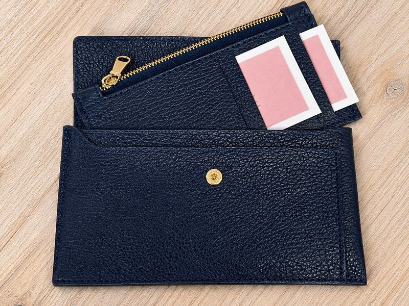 Portefeuille 'Astrid Donkerblauw'
