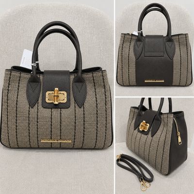 Handtas 'Pamela Choco/Stof'