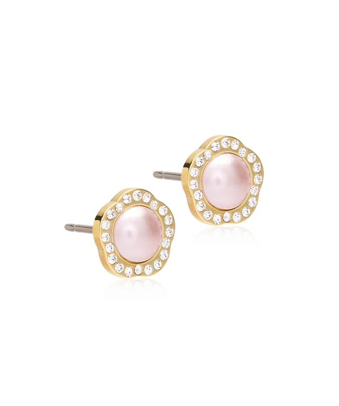 GT Brilliance Fancy Pearl 8 mm, Crystal/light rose