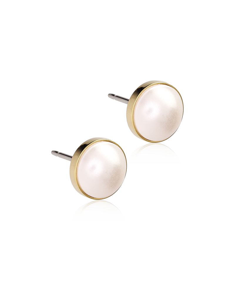 GT Bezel Pearl 8 mm, White