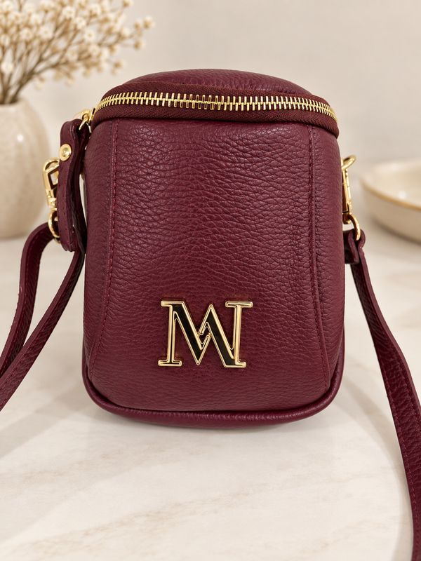 Handtas 'Lottie Bordeaux'