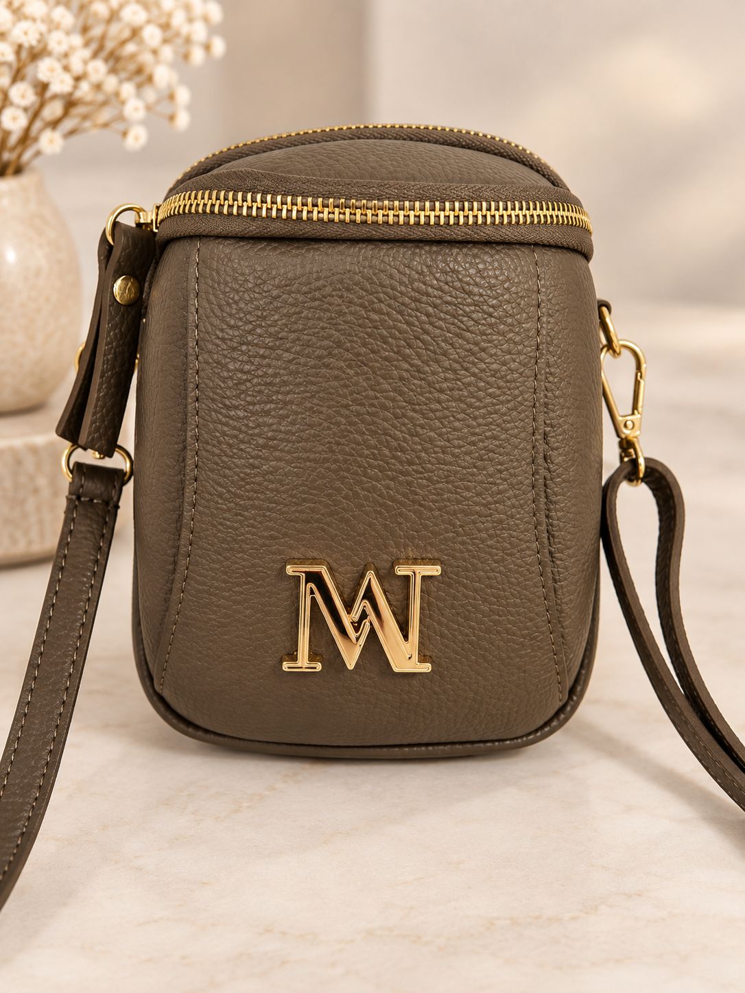 Handtas 'Lottie Taupe'
