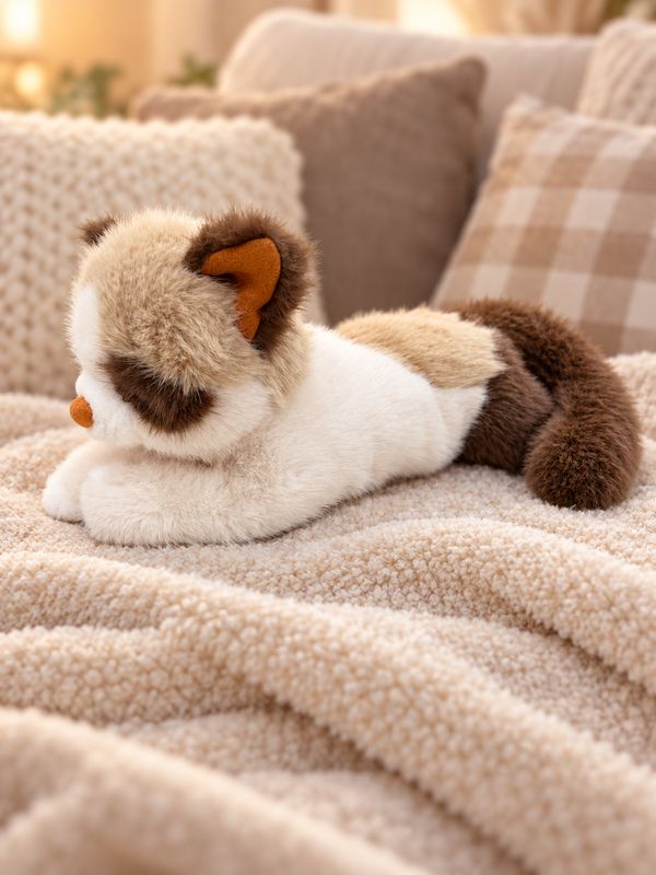Knuffel Kat CARAMEL