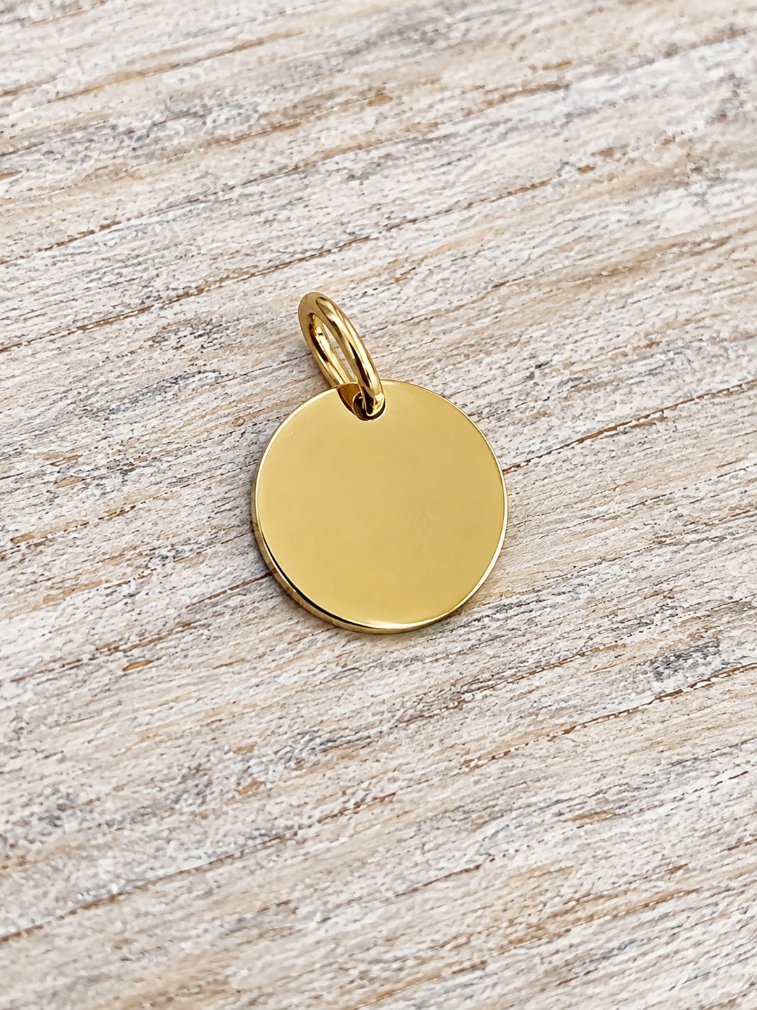 Graveer rond plaatje 12mm
