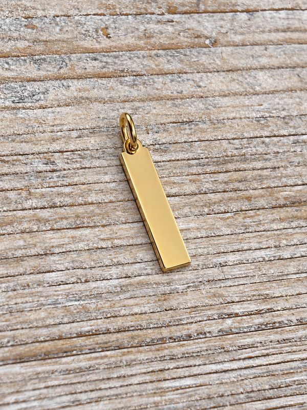 Graveer plaatje 15x3mm