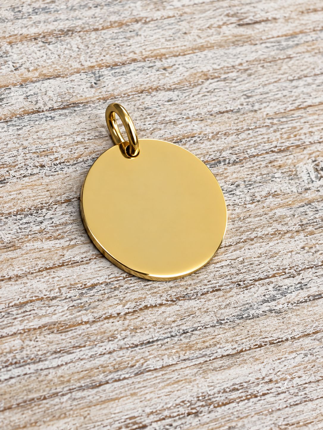 Graveer rond plaatje 18mm