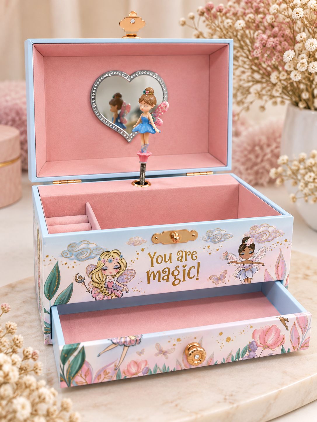 Muziekdoos voor juwelen - Sprookjesprinses -Dance of the sugar plum fairy