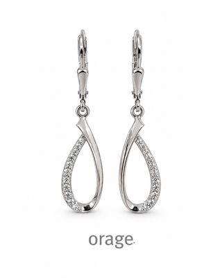 Oorhangers 925 rh brisure sluiting druppel