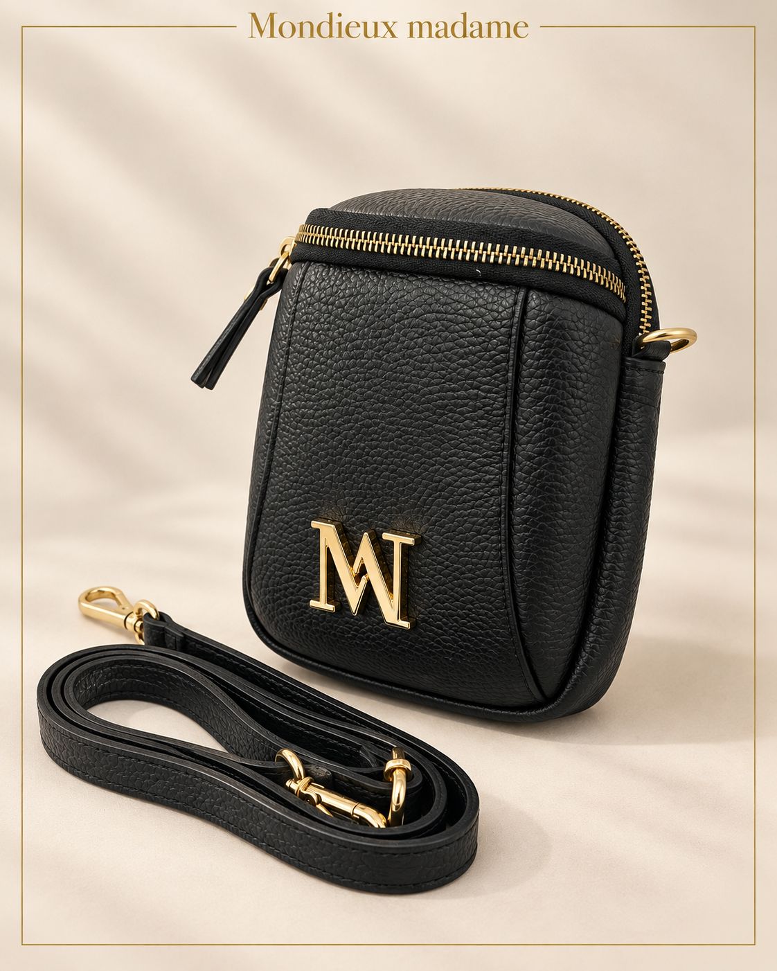Handtas 'Lottie Black'