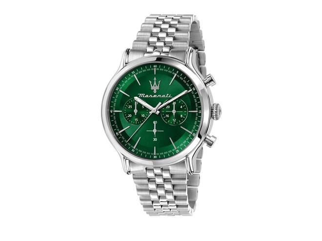 MW EPOCA Chrono green stl 42mm