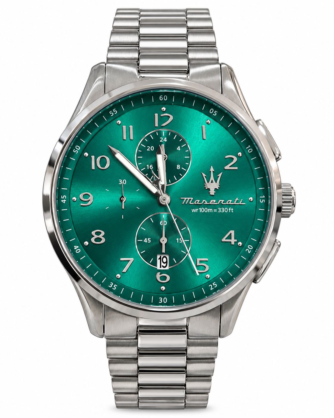 MW SORPASSO Chrono green stl 42mm