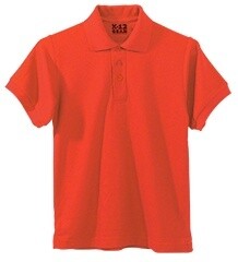 K12 6338YT YOUTH SHORT SLEEVE PIQUE POLO