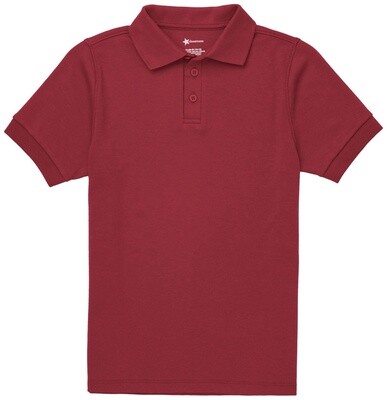 Classroom Youth Short Unisex Sleeve Interlock Polo