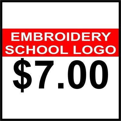 EMBROIDERY SCHOOL LOGO