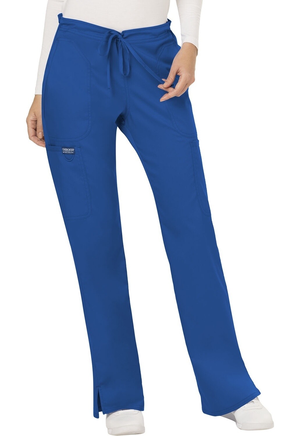 Women&#39;s Drawstring Flare Scrub Pant