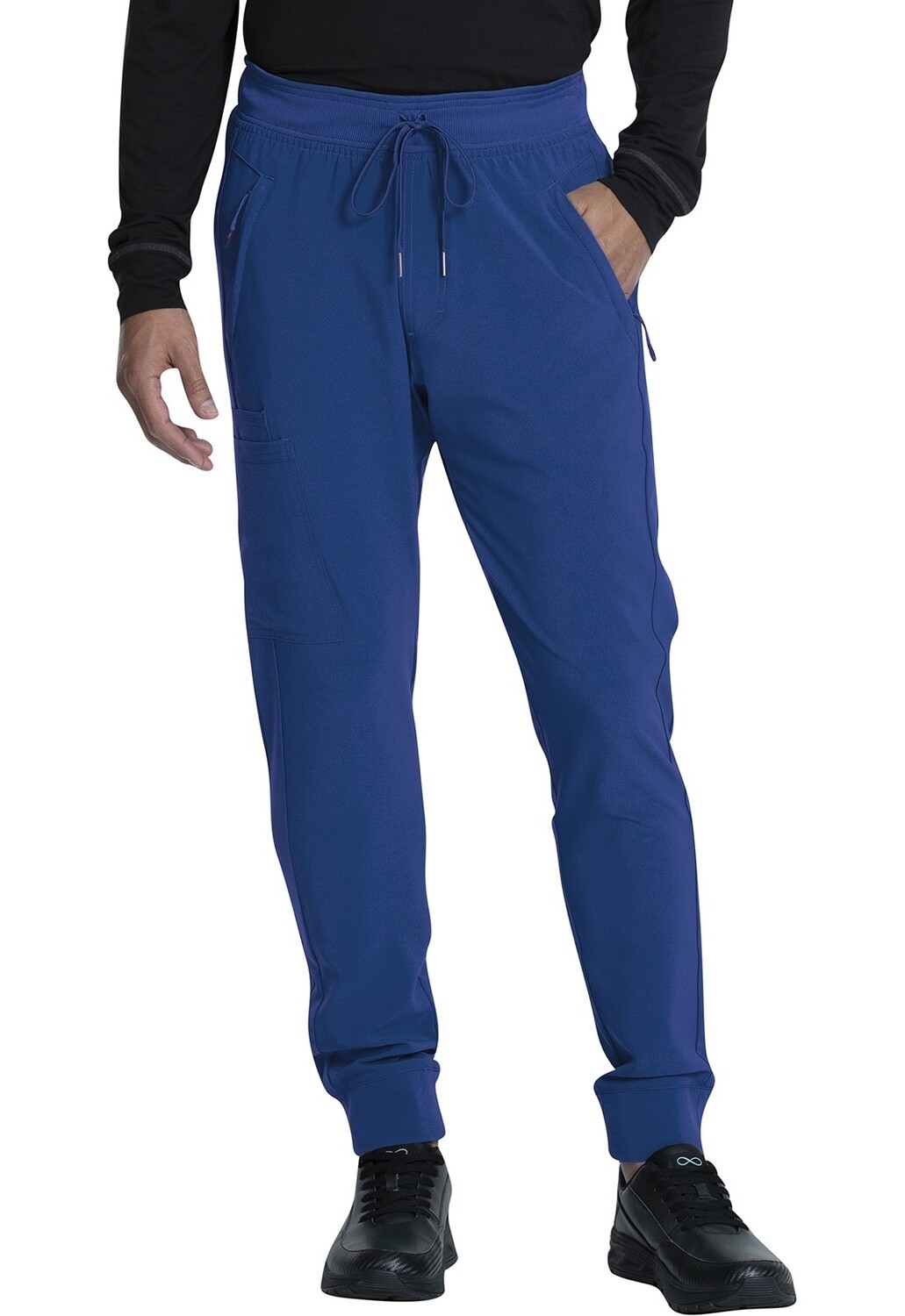 Men&#39;s Drawstring Jogger Scrub Pant, Colour: NAVY, Size: XS
