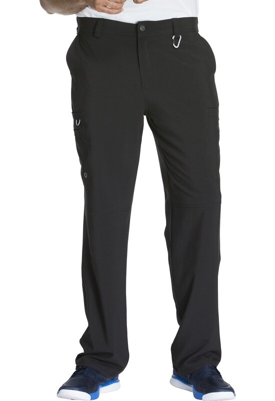 Infinity Men&#39;s Zip Fly Cargo Scrub Pant