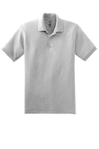 GILDAN Adult DryBlend® 6-Ounce Jersey Knit 50/50 Sport Shirt, Colour: ASH, Size: AS