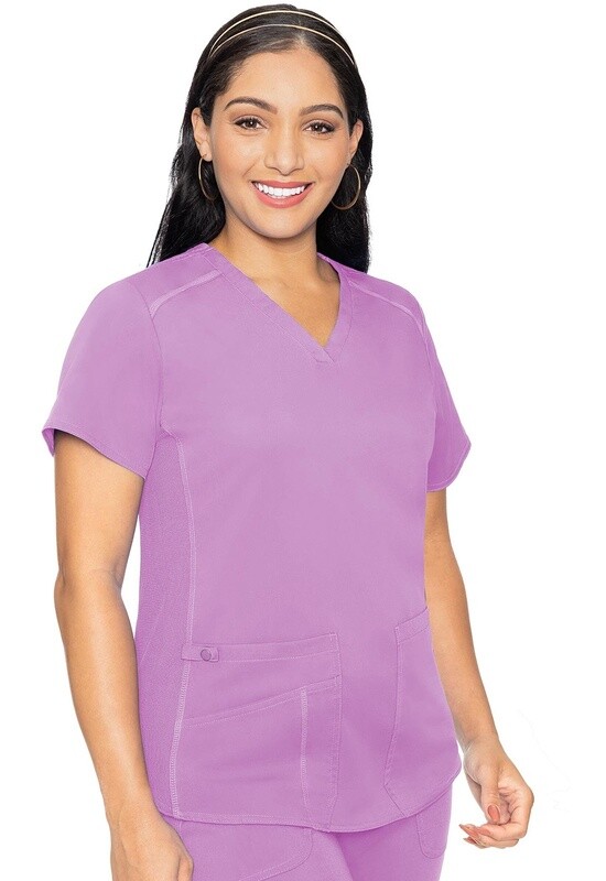 Touch V-neck Shirttail Top