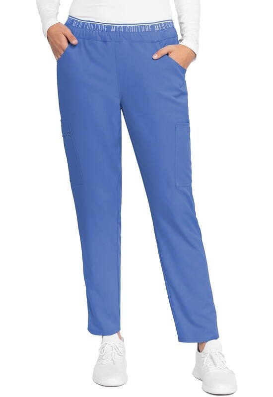 PETITE Insight Mid-rise Tapered Leg Pull-on Pant, Size: XXS, Colour: CIEL