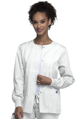 Women&#39;s Snap Front Scrub Jacket