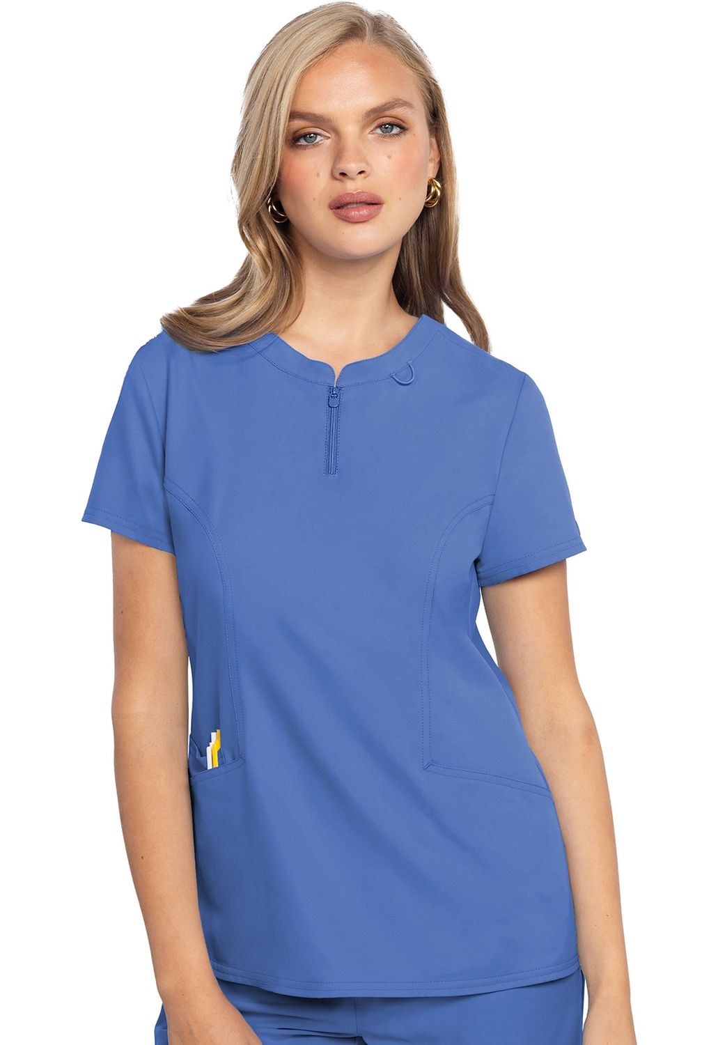 Insight Henley Zip Top