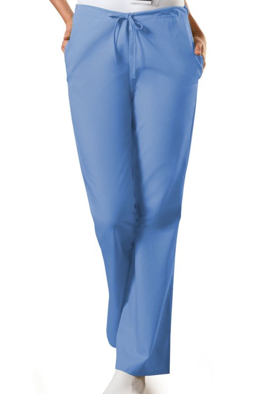 Women&#39;s Natural Rise Flare Leg Drawstring Pant