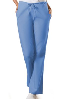 Women&#39;s Natural Rise Flare Leg Drawstring Pant