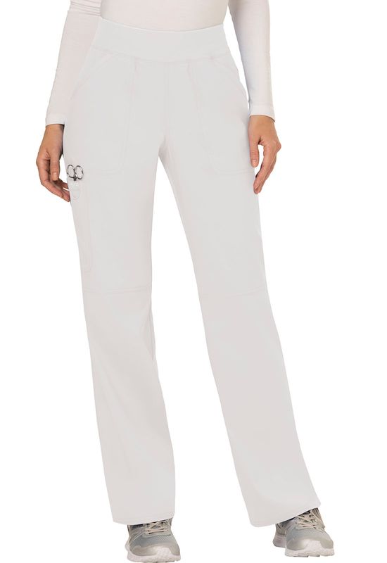 Women&#39;s Elastic Waist Cargo Pocket Scrub Pant