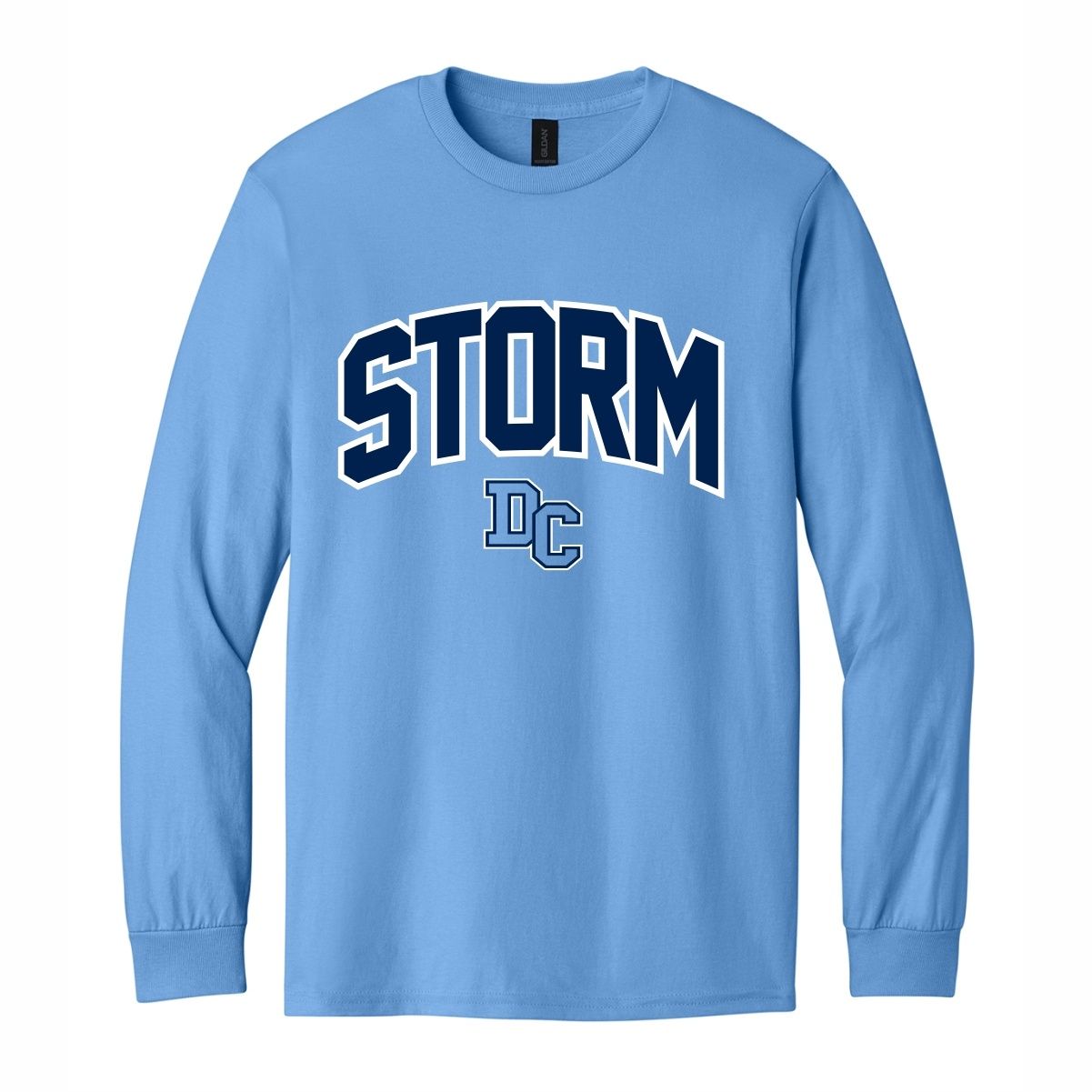STORM LONG SLEEVE SHIRT, Colour: CAROLINA BLUE, Size: YXS