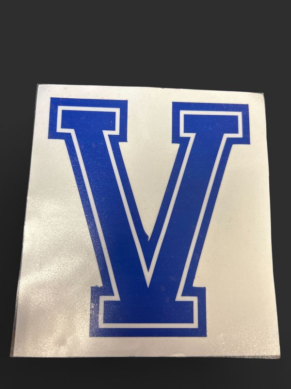Viking Double Lined "V" Decal