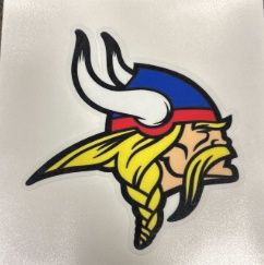 Viking Head Decal