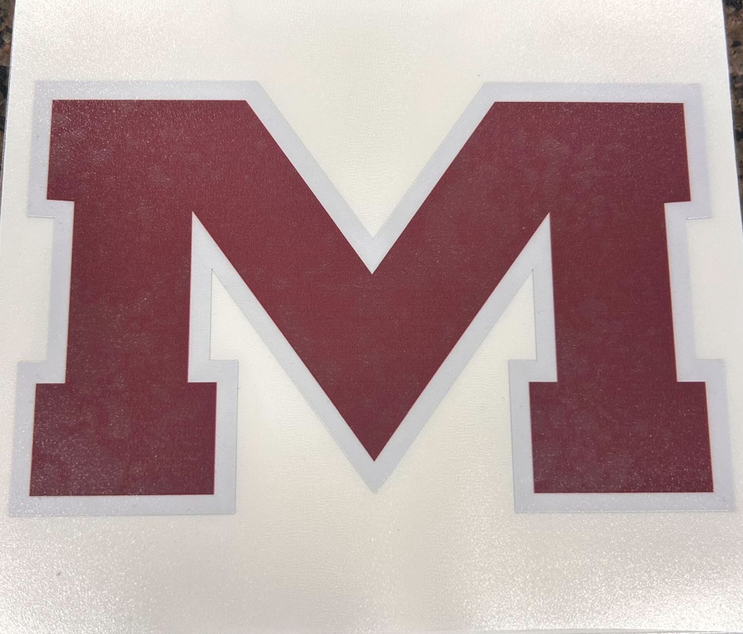 Monterey "M" Decal