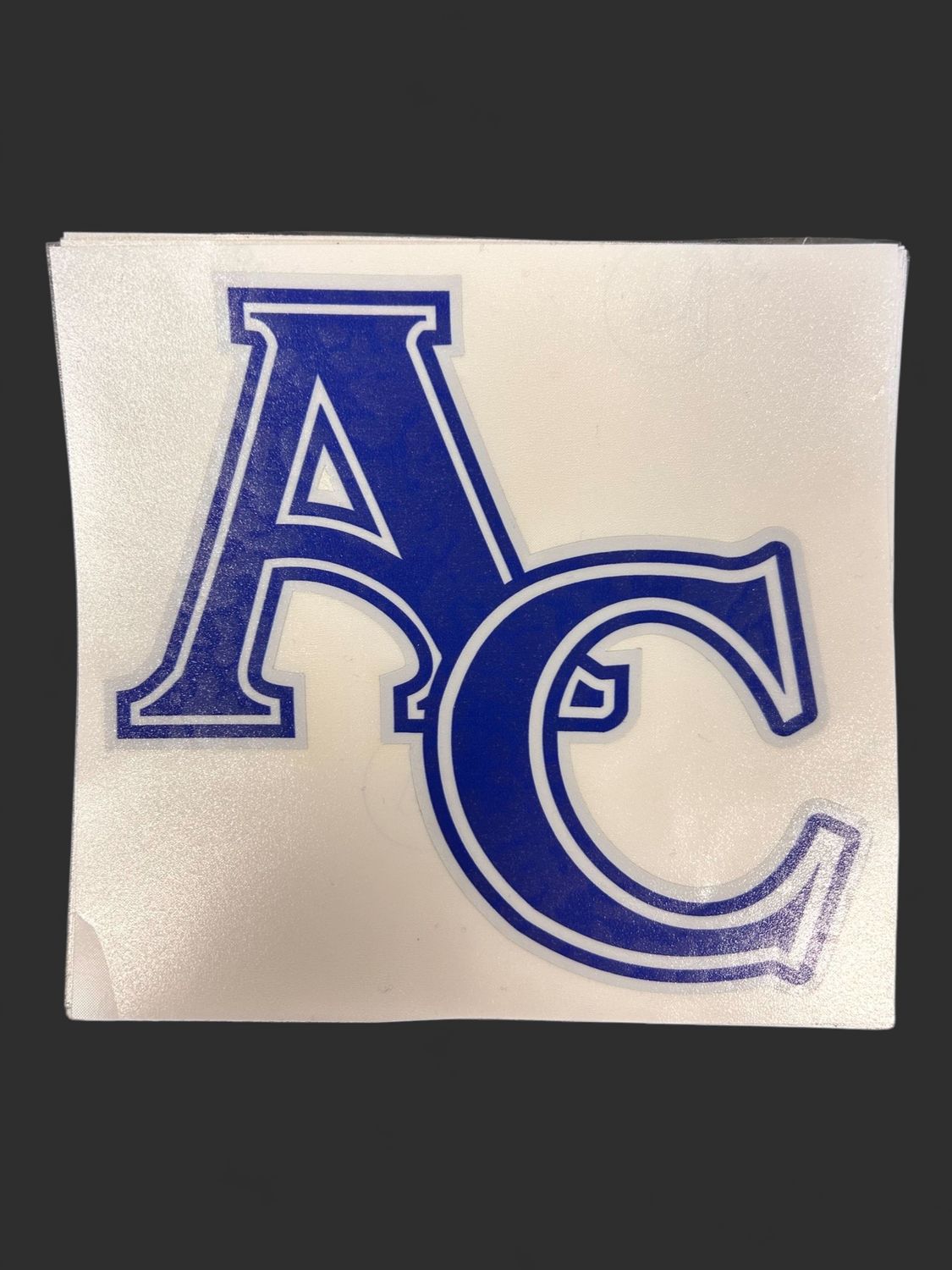"AC" Decal