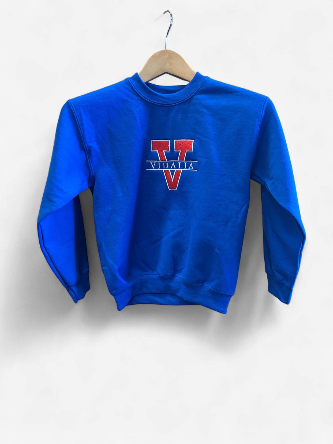 Vidalia Embroidered Sweatshirt, Size: Youth Small