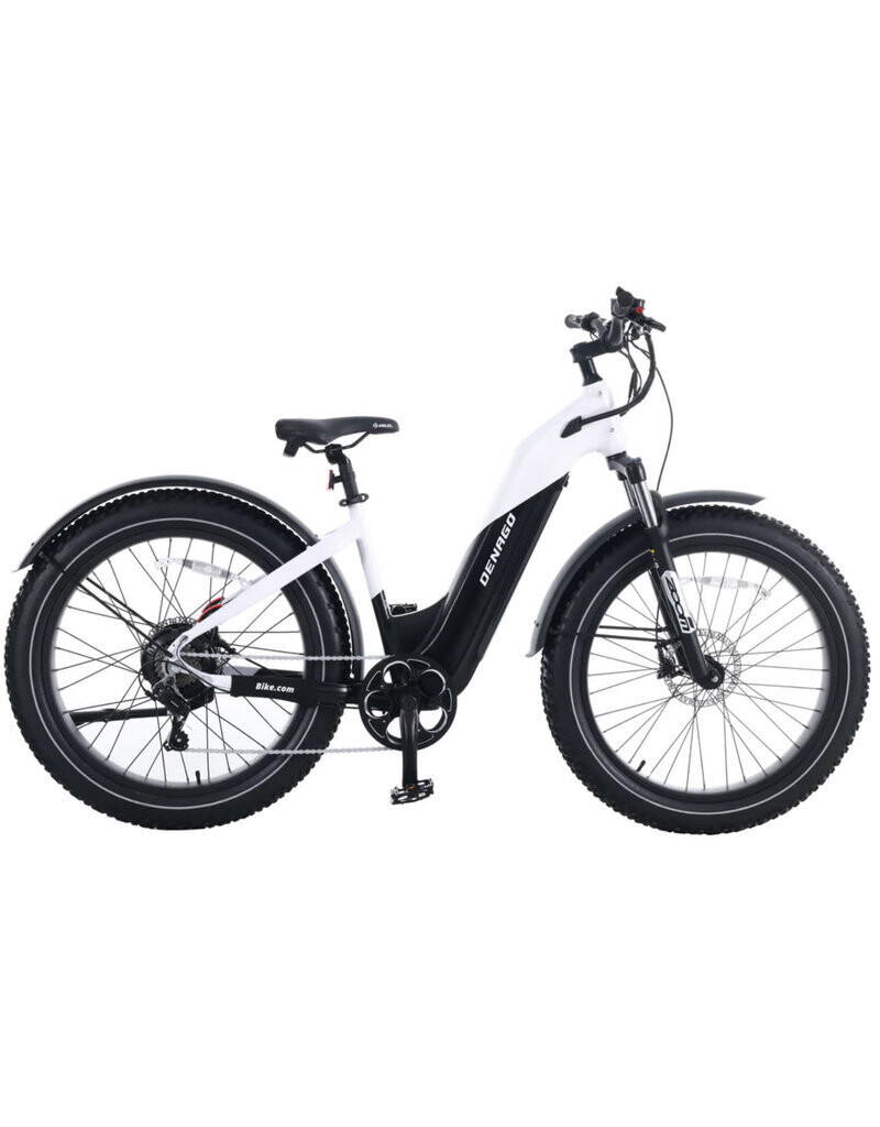 Denago Fat Tire Step Thru S/M White