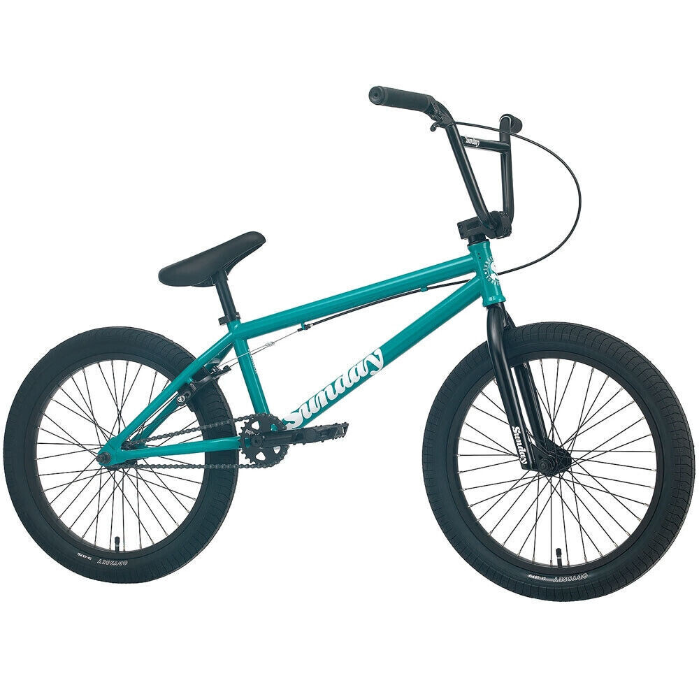 Sunday Primer BMX Bike - 20&quot; TT, Gloss Billiard Green