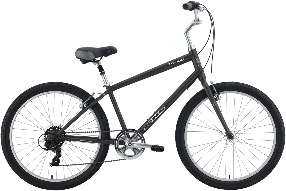 KHS TC 100 17in Matte Black
